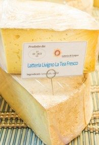 Formaggio latteria Livigno La Tea Fresco (¼ di forma)